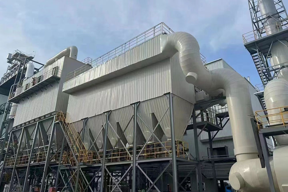 烟气脱硫脱硝除尘——玻纤-I-沉庆年产15万吨玻璃纤维智能造作出产线窑炉废气处置工程